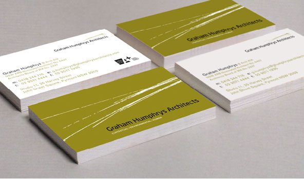 Corporate identity for an architectural firm